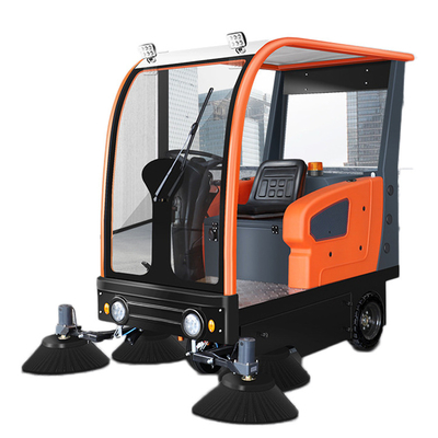 Hotels Newcomer Enclosed Ride On Floor Sweeper Full Size Ride On Floor Sweeper Mounted And Mechanical Street Sweeper